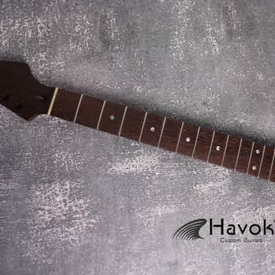S Type Wenge Neck, S-Style ST Guitar, Medium Jumbo Stainless Jescar, 22 Stainless Steel Frets, Electric Guitar Neck Replacement Part, Guitar Build image 5
