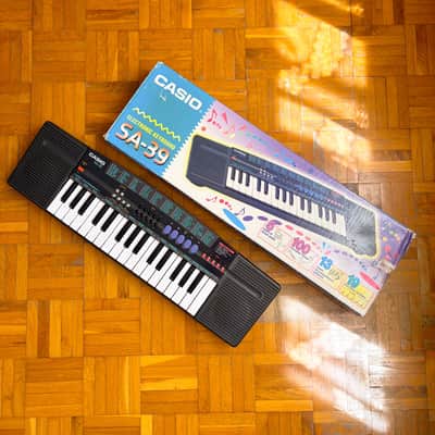 Casio SA-39 Tone Bank (Taiwan, 1997) - Vintage 32-Keys Mini Keyboard Synthesizer with original Box! Rare! image 14