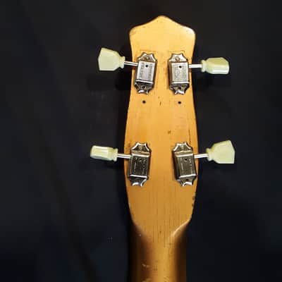 Danelectro 3412 DC Short Horn Bass 1959 - Copper image 6