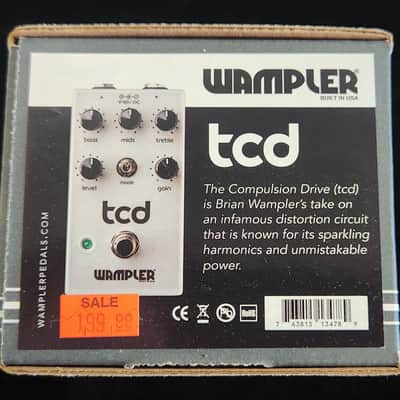 Wampler TCD Compulsion Drive 2025 - Present - Sparkle Platinum image 2