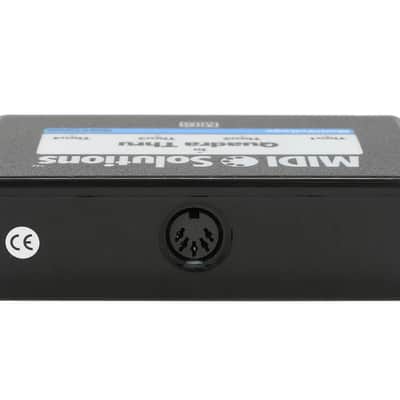MIDI Solutions Quadra Thru 4 Output MIDI Thru Box image 5
