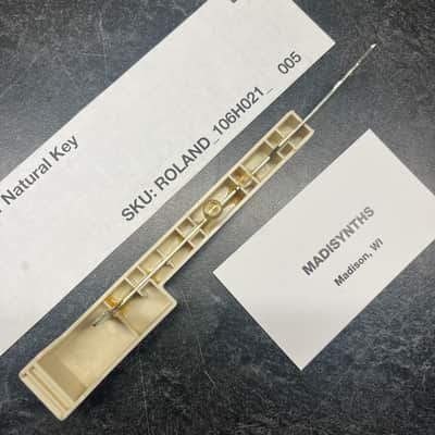 ORIGINAL Roland Replacement E Key (106H021) for Jupiter-4, System-100/700, SH-1/2/3/3A/5/7, RS-505, VP-330, Promars, etc image 3