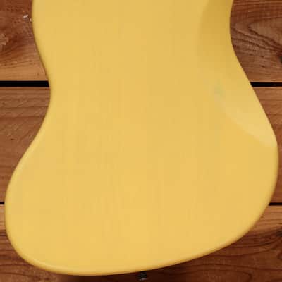 Fender Ltd 60th Anni Classic Jazzmaster Mustang Bridge Matched Head Blonde 42127 image 7