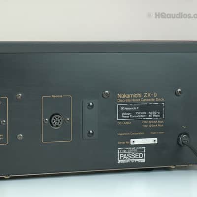 NAKAMICHI ZX-9 Vintage Cassette Deck – Professionally Restored – 1-Year Warranty image 16