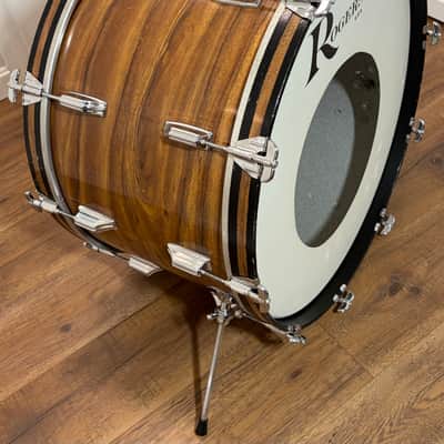 Rogers 24”x 14” Fullerton Era 1970’s Script Badge Bass Drum - KOA Finish image 12