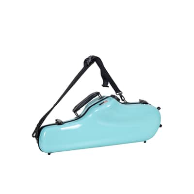 Crossrock Traveling Alto Saxophone Case-Fiberglass Hardshell, Light Backpackable Ergonomic Sax Case image 5