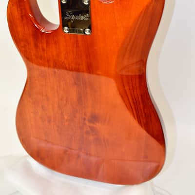2025 Squier Classic Vibe Telecaster Bass, Maple Fingerboard, Black Pickguard, Mocha w/ Bag image 10