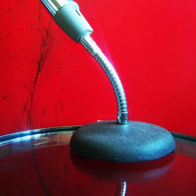 Vintage 1960's Electro-Voice 634 / 634A / 641 Omnidirectional Dynamic Microphone Hi Z w cable and Atlas stand image 7