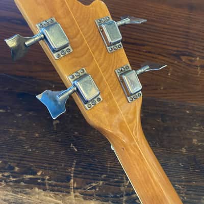 Univox Hollowbody bass 30.5” scale 60’s - Sunburst image 10