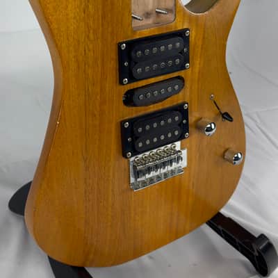 Unbranded RG Style Electric Guitar Body Loaded - Natural image 2