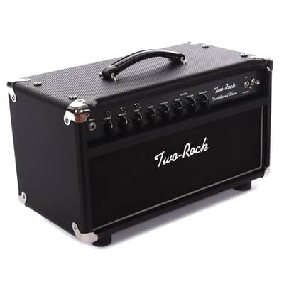 Two Rock Traditional Clean Head Black Carbon Fiber w/Black Matrix Grill Cloth image 2