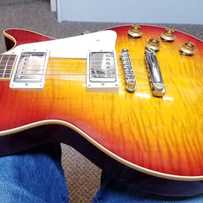 used 2016 Gibson Custom Shop True Historic 1960 Les Paul Reissue R0 in Vintage Cherry Sunburst, Very Good Condition image 11