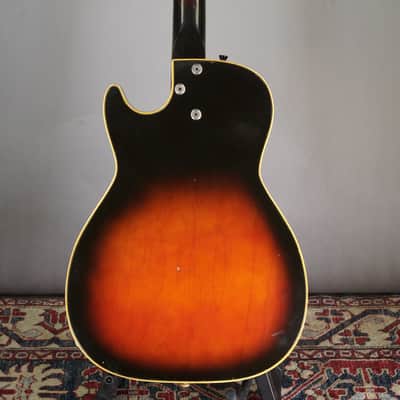 Harmony Stratotone Mercury 1960s - Red Sunburst w /video image 14