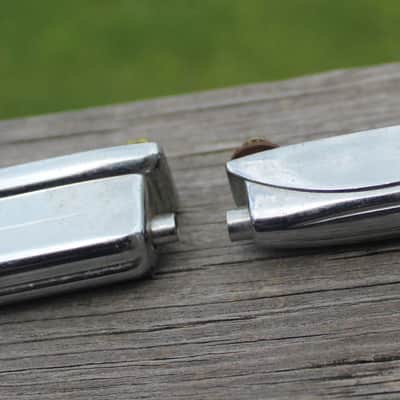 1960's Vintage Rogers Beavertail Bass Drum Lug and Gretsch Snare Drum Lug image 5