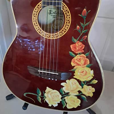 Esteban Limited Edition Spanish Rosas A/E Classical Guitar image 1