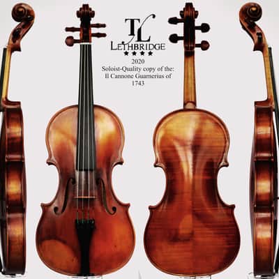 Handcrafted Soloist-Quality copy of Il Cannone Guarnerius of 1743 (Paganini's Cannon) image 3