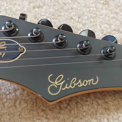 Gibson WRC “W.R.C.“ Signature Model 1987 Solid Black Designed by Wayne Charvel, Rick Steier Owned image 5