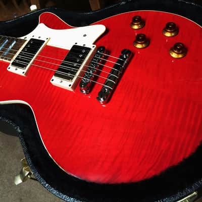 HERITAGE H 150 FLAME TOP GUITAR 2013 CHERRY image 5