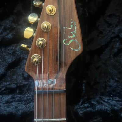 Suhr Modern Trans Amber Maple Flame image 4