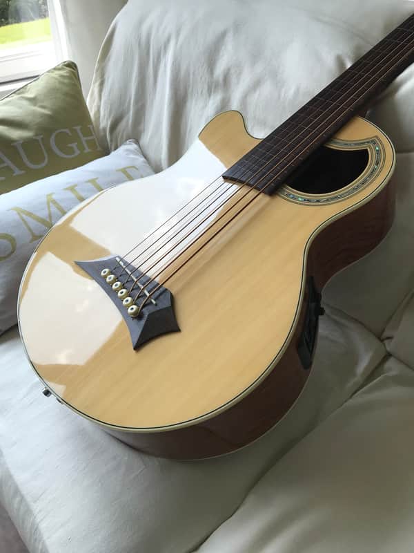 Left Handed Warwick 6 String Fretless Alien Bass in Excellent image 1