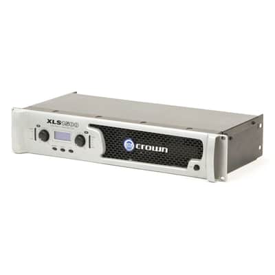 2013 Crown XLS 1500 Stereo Power Amplifier 250w 4 ohm Solid State Amp 2 Channel Pro Audio Monitor XLS1500 for Speakers Studio Live Venue Rack Mount image 3