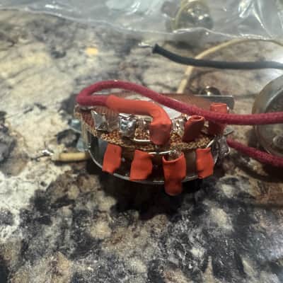 4 way telecaster wiring harness (50’s wiring with orange drop capacitor) image 3