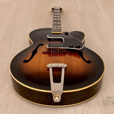 1951 Gibson L-7C Vintage Archtop Guitar w/ Double McCarty Pickguard, Lifton Case image 12
