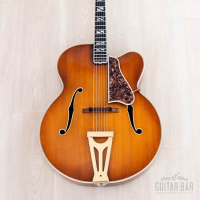 1963 Gibson Super 400C Cutaway Acoustic Archtop Guitar Cherry Sunburst, 100% Original w/ Case image 2
