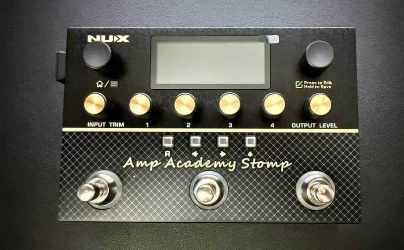 NuX NMA-3AAP Amp Academy Stomp Amp Modeler 2025 - Present - Black Bild 1