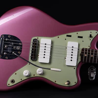 Fender 1962 Jazzmaster Custom Shop Journeyman Relic - Burgundy Mist Metallic Matching Head image 1