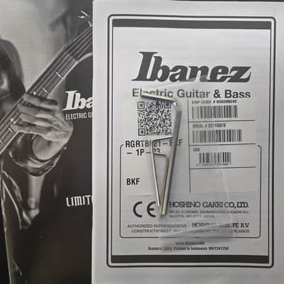 Ibanez IronLabel RGRTB621 Black Flat (618) image 7