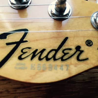 Fender Telecaster Keith Richards 'Sonny' Reissue 'Custom Order' FujiGen E-Serial 1985-87 Three Tone image 9