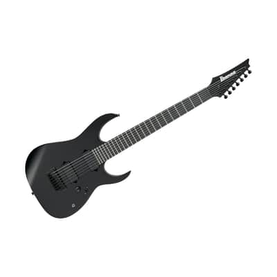 RGIXL7 BKF Black Flat Ibanez image 1