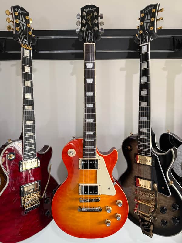 Epiphone Les Paul Standard '60s Quilt Top 2021 - 2025 - Faded Cherry Sunburst w/ HSC image 1