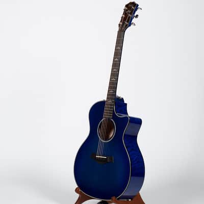 Taylor 614ce Custom - Sitka Spruce / Maple, Blue Burst image 6