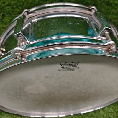 ⚡Vintage Rogers R380 14"X5" Steel Chrome Snare Drum ⚡ image 12