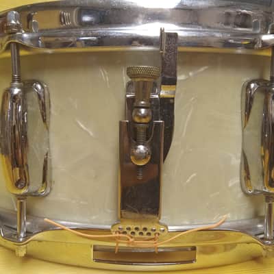 Slingerland Vintage Hollywood Ace Snare Drum 14"x5.5" 60's - Mother Of Pearl image 6