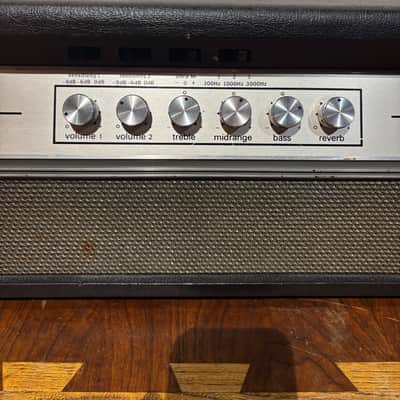 Ampeg V-4 100-Watt Guitar Head with Reverb 1970 - 1980 - Black image 7