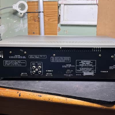 Pioneer CT-90R Stereo Cassette Tape Deck Auto Reverse Belt Replaced Tested Read image 7