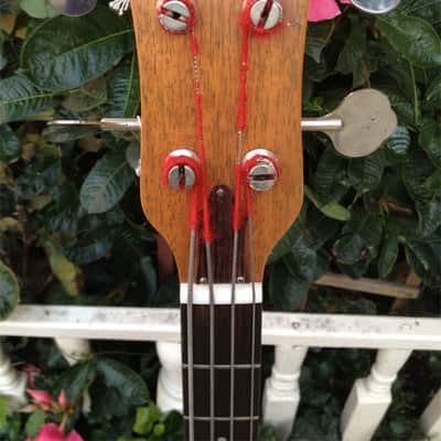 Memphis 1984 Bass set neck Walnut MIJ Japan Matsumoku with Orig. Case + FREE SHIPPING image 6