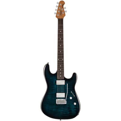 Sterling by Music Man Deep Blue Burst image 1