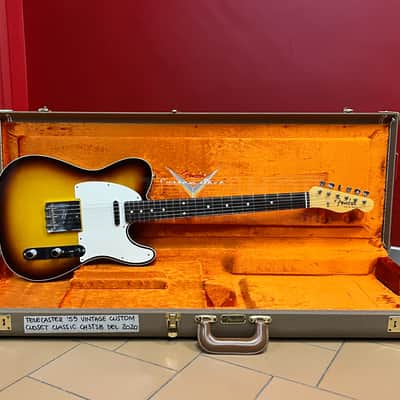Fender '59 Telecaster Custom Closet Classic Custom Shop CH3TSB Chocolate 3-Color Sunburst 2020 image 11