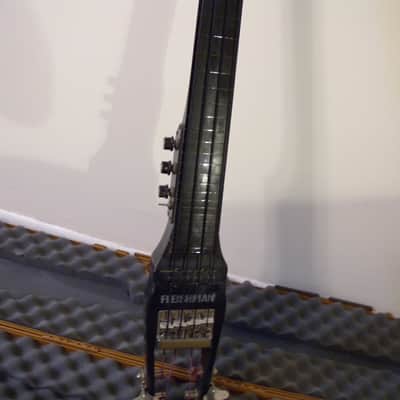 Very Rare Vintage 3 Octave Fleishman Headless Bass Guitar Circa 1980 With Original Case image 1