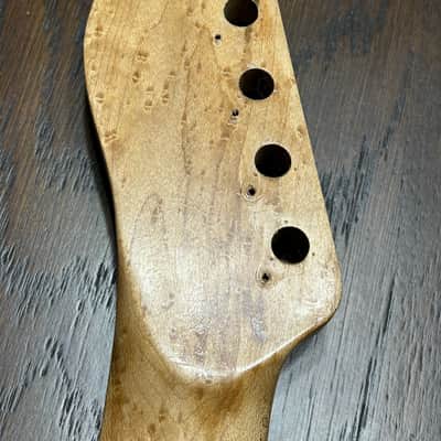 Roasted Birdseye Maple Tele Guitar Neck image 8