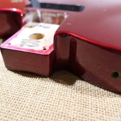 Fender Blacktop Telecaster HH Body Candy Apple Red 2010 image 4