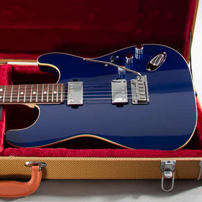 2021 Fender Japan MIJ Modern Stratocaster HH Deep Ocean Metallic w/ Tweed Case image 1