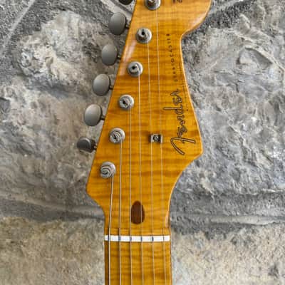 Fender Stratocaster ST-57AS 40th Anniversary - Candy Apple Red - Foto Flame (1994) image 7