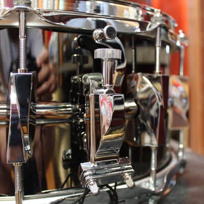 Canopus Black Nickel 6.5x14 Brass II Snare Drum image 5