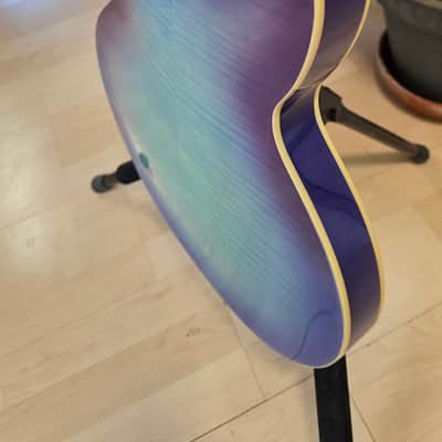 Epiphone ES-335 Blueberry Burst BRAND NEW Figured Flame Top and Back Semi-Hollowbody Hollow Body Archtop 335 Electric Guitar image 19