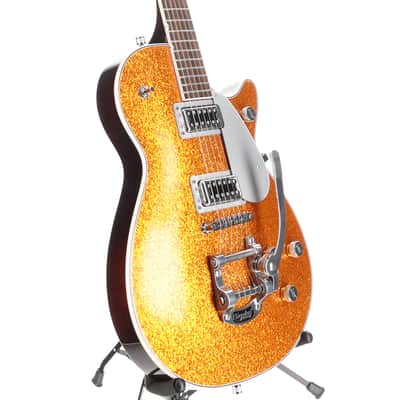 Gretsch G5230T Electromatic Sparkle Jet FT Single-Cut with Bigsby, Laurel Fingerboard, Gold Sparkle (SR) (80306) image 3